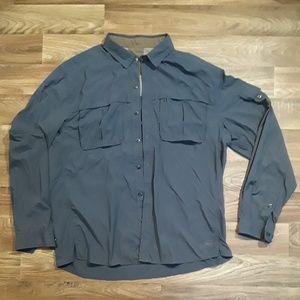 REI Hiking n Fishing  Vented long sleeve shirt